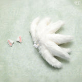 White Fox Ears & 9Tailed