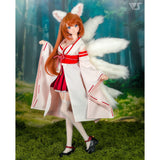 White Fox Ears & 9Tailed