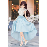 Sky Blue Skirt Set