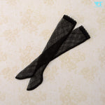 SD Socks (Black / Plaid Pattern)