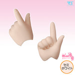 MDD-H-03-SW / Pointing Hands / Semi-White