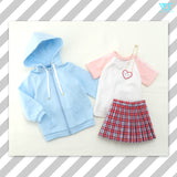 Candy Blue Hoodie Set