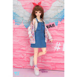 Flower Printed Bomber Jacket Set / Ladies