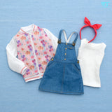Flower Printed Bomber Jacket Set / Ladies