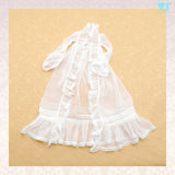 White Chiffon Robe