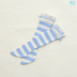 Laced Socks (Blue Stripes) / Mini