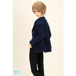 Knitted Cardigan (Navy) / L