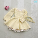 Ivory Knit Dress Set / Mini