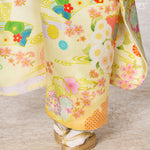 Furisode Kimono Set (Yellow)