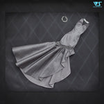 Silver Mermaid Dress
