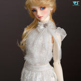 White Fringed Dress