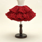 Pompon Skirt (Red)