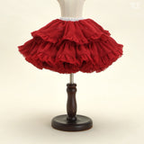 Pompon Skirt (Red)