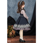 Navy Blue Cape Co-ord Set