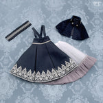 Navy Blue Cape Co-ord Set