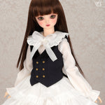 Big Collar White Blouse