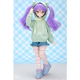 Pop-out Ponytail Hoodie Set (Kitten Ears) / Mini