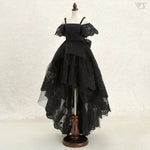 SD Long Back Dress (Black)