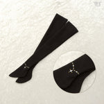 SD Anklet Print Stockings (Black)