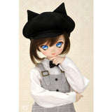 Cat Ear Newsboy Cap (Black)