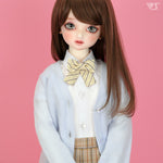 High School Girl Set (Blue x Beige)
