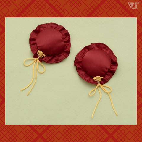 Bun Cover Clips (Vermillion)