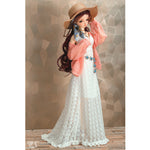Folklore Crochet Lace Dress Set