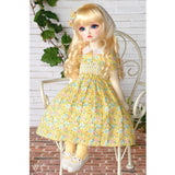 Smocked Dress (Canary Yellow)