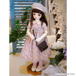 Smocked Dress (Purple Pink)