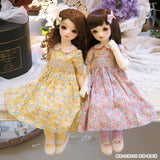 Smocked Dress (Purple Pink)