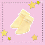 SDM-SD Frill Folded Socks (Yellow)