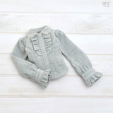 Blouse / Mini (Gray Plaid)