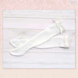 SD Socks with Lace (White)