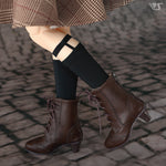 SD Socks with Suspenders (Black)