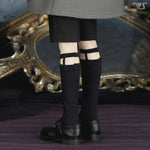 SD Socks with Suspenders (Black)