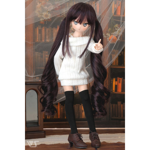 White Rib Knit Set  Mini