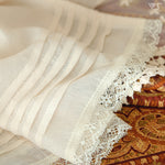 Ruffle Yoke Blouse Set