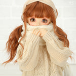 Loose Sweater & Tulle Skirt Set / Mini