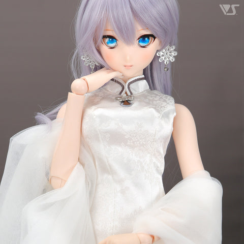 DD White Chinoiserie Dress