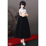 DDdy White Chinoiserie Dress