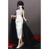 DDdy White Chinoiserie Dress