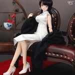 DDdy White Chinoiserie Dress