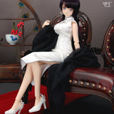 DDdy White Chinoiserie Dress
