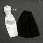 DDdy White Chinoiserie Dress