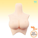 DDIII-B-04-SW / L Shapely Bust / Semi-White