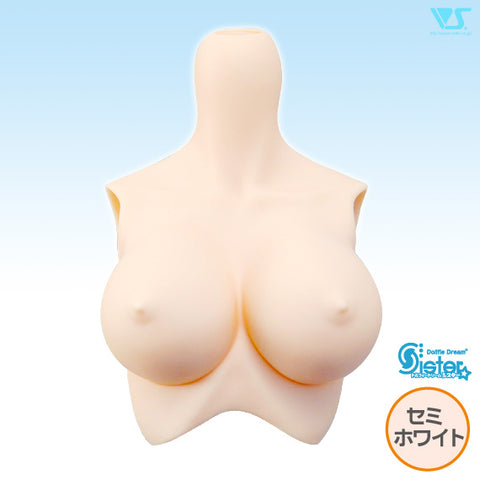 DDS-B-02-SW / L Bust / Semi-White
