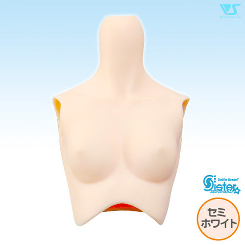 DDS-B-03-SW / S Bust / Semi-White