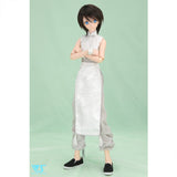 Flower Breeze Chinoiserie Long Dress