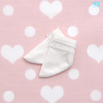 Crew Socks / Mini (White / Frilled)